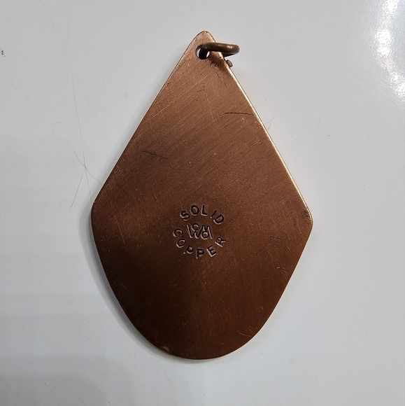 Sold Copper Thunderbird Pendent - Picture 2 of 5